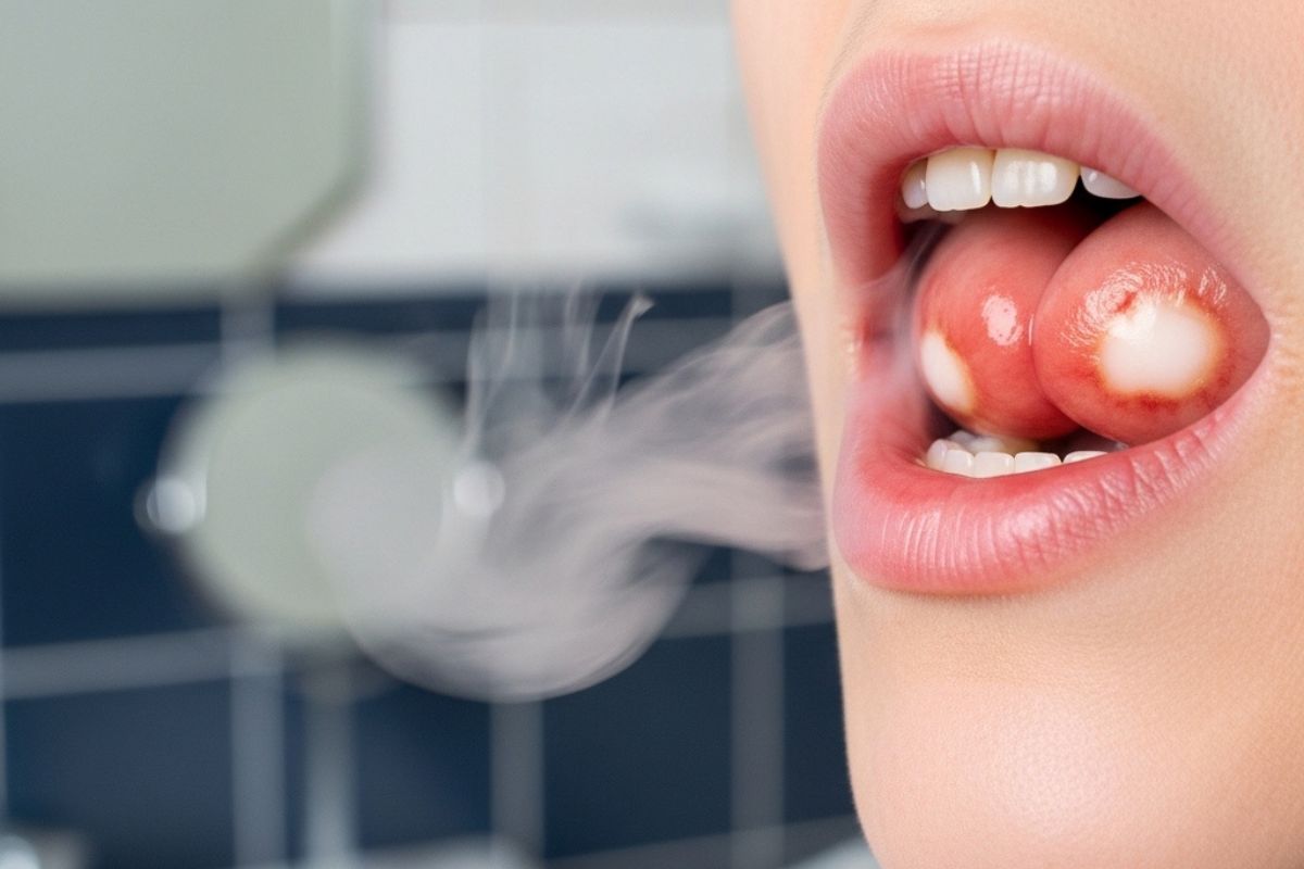 Can Vaping Cause Tonsillitis? | What Every UK Vaper Should Know