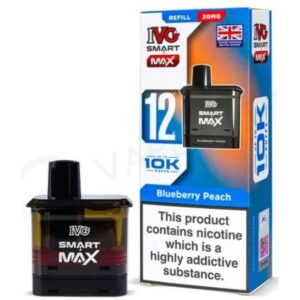 Blueberry Peach Smart Max Prefilled Pod & Refill by IVG