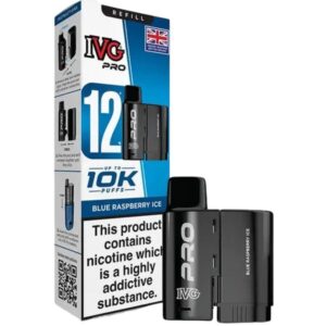 Blueberry Mint Pro 12 Prefilled Pod & Refill by IVG