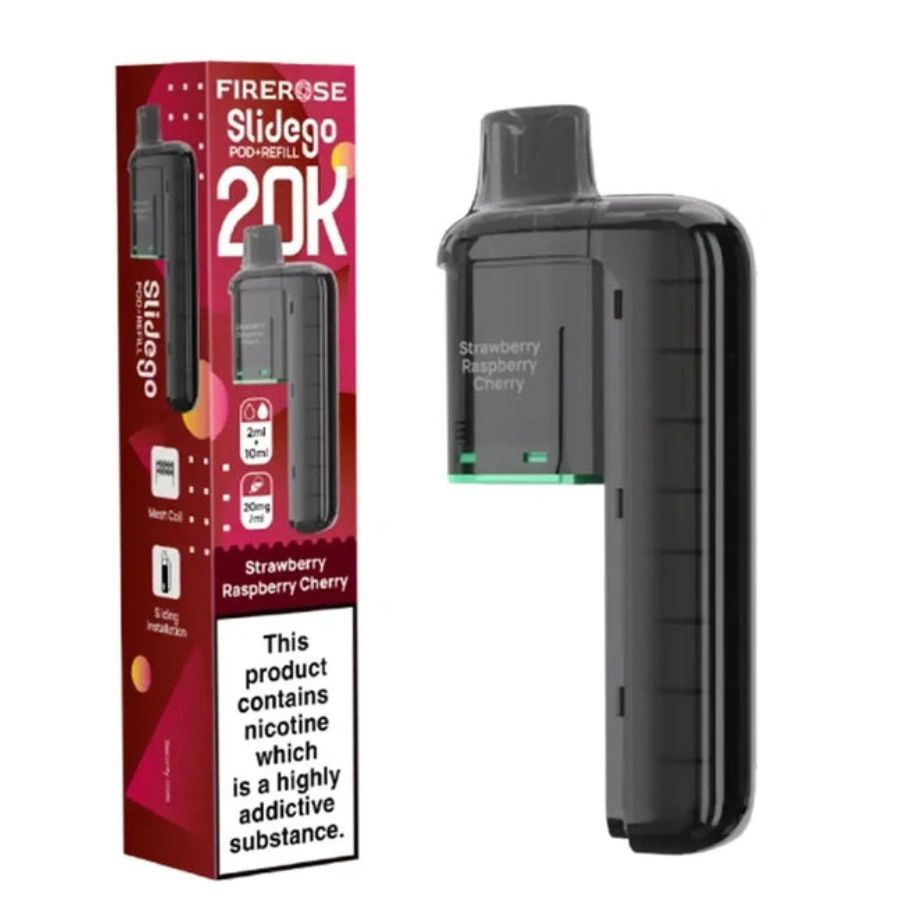 Fizzy Cherry Slidego 20K Prefilled Pod & Refill by Firerose