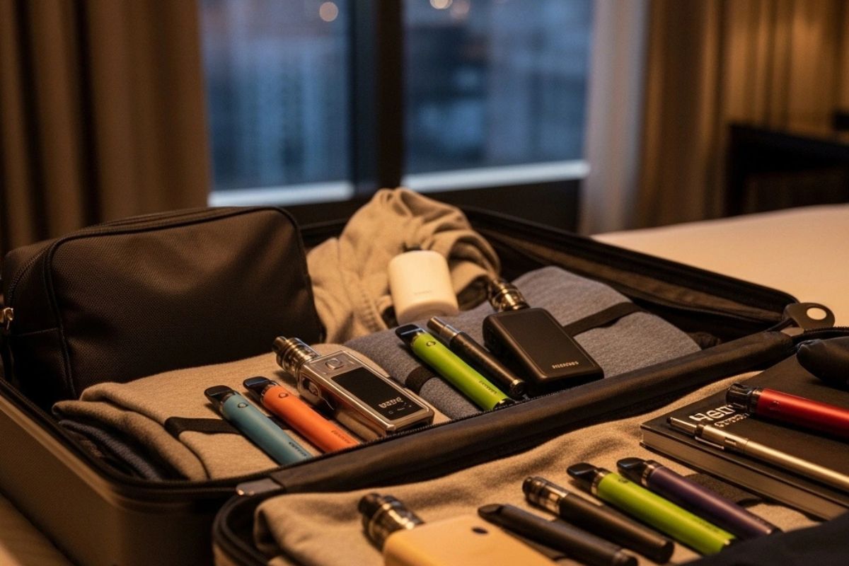 Can You Put Vapes in a Suitcase?