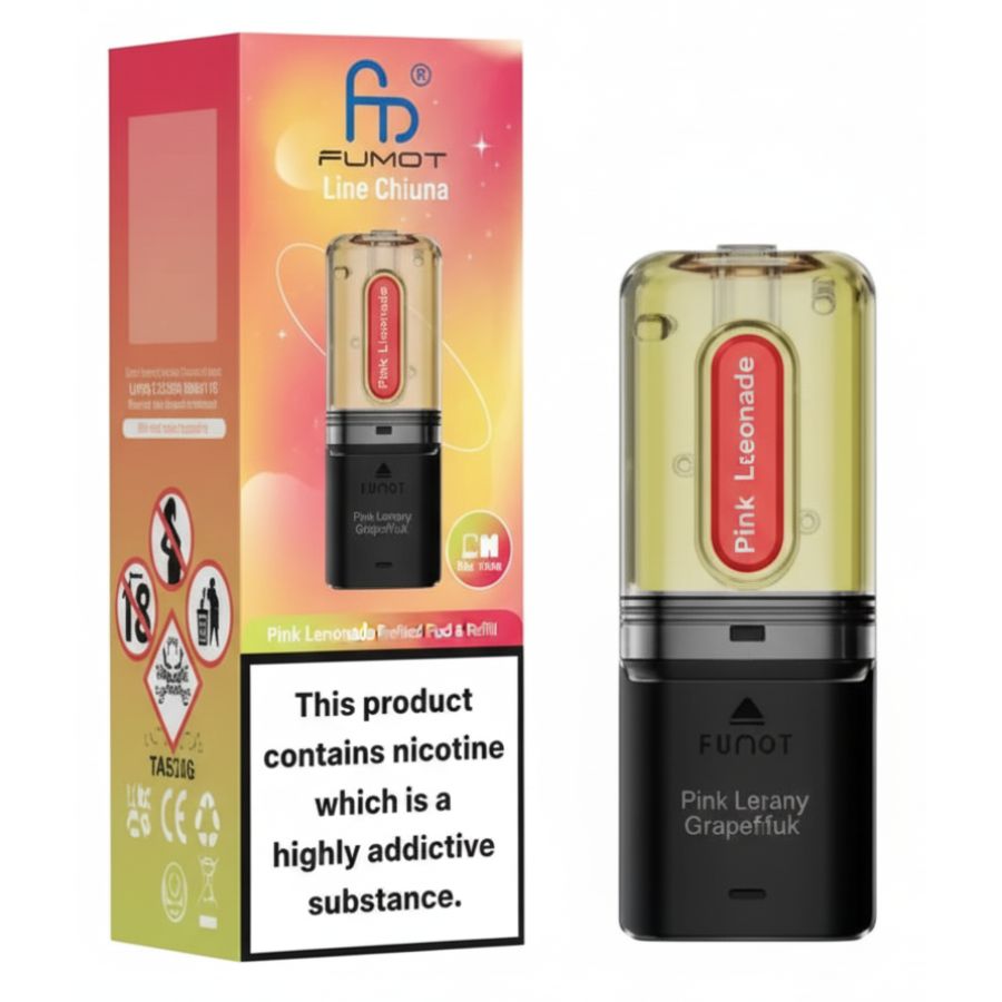 Strawberry Grapefruit Ultra T32000 Prefilled Pod & Refill by Fumot