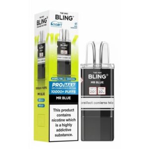 Mr Blue Max 10K Prefilled Pod & Refill by The Bling