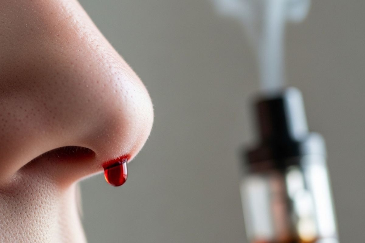 Can Vaping Cause Nosebleeds? What Every UK Vaper Should Know