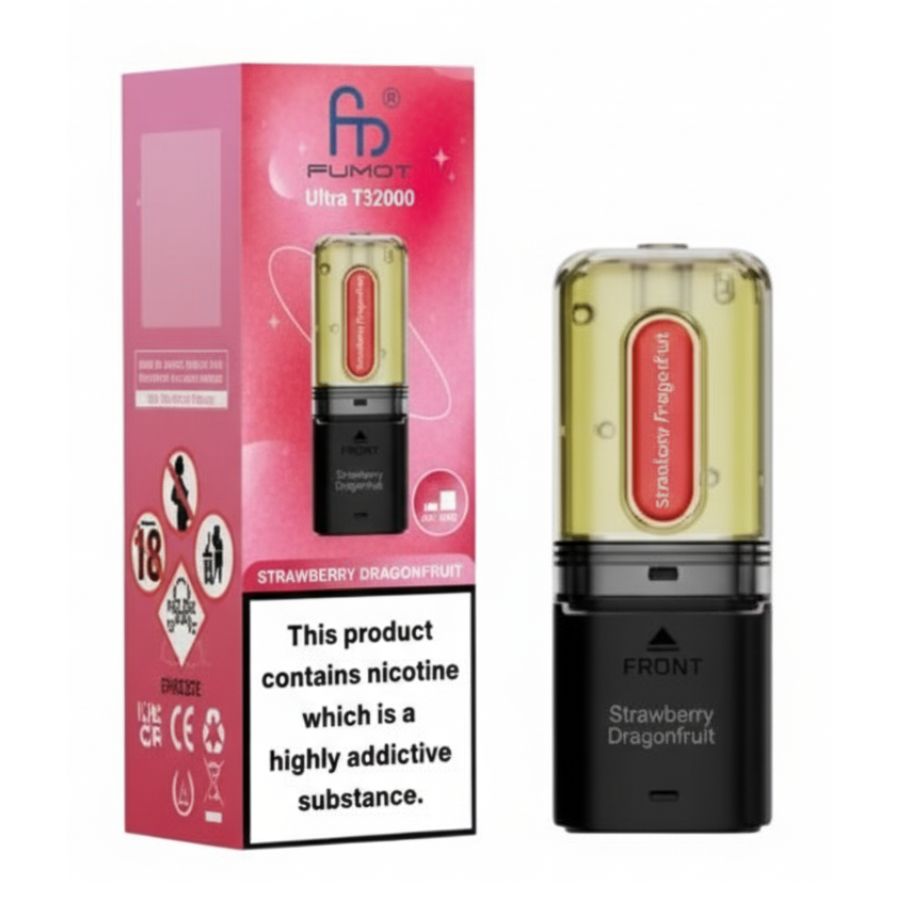 Juicy Peach Ultra T32000 Prefilled Pod & Refill by Fumot