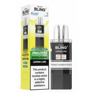 Lemon Lime Max 10K Prefilled Pod & Refill by The Bling