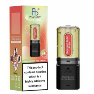 Watermelon Hubba Bubba Ultra T32000 Prefilled Pod & Refill by Fumot