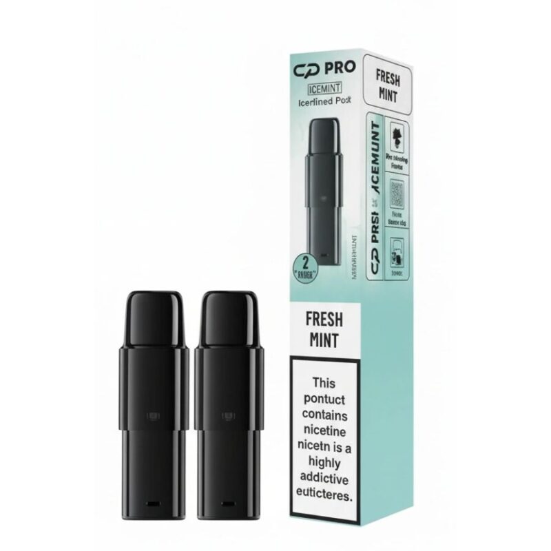 Fresh Mint CP 600 Prefilled Pods by Crystal Pro
