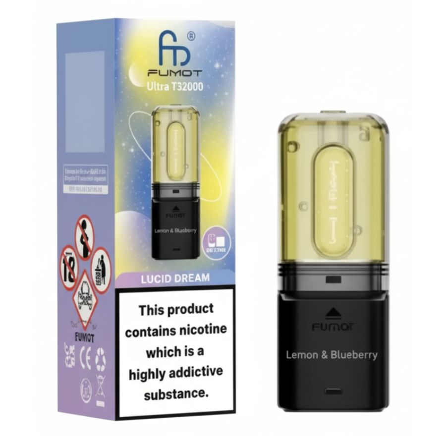 Lucid Dream Ultra T32000 Prefilled Pod & Refill by Fumot