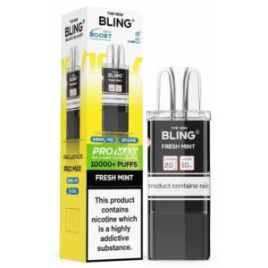 Fresh Mint Max 10K Prefilled Pod & Refill by The Bling