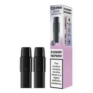 Blueberry Raspberry CP 600 Prefilled Pods by Crystal Pro