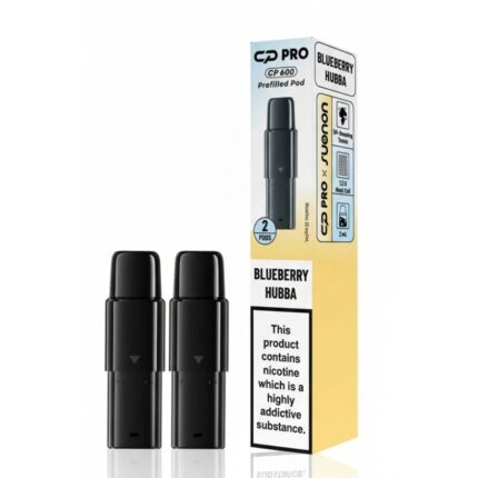 Blueberry Hubba CP 600 Prefilled Pods by Crystal Pro