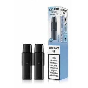 Blue Razz GB CP 600 Prefilled Pods by Crystal Pro