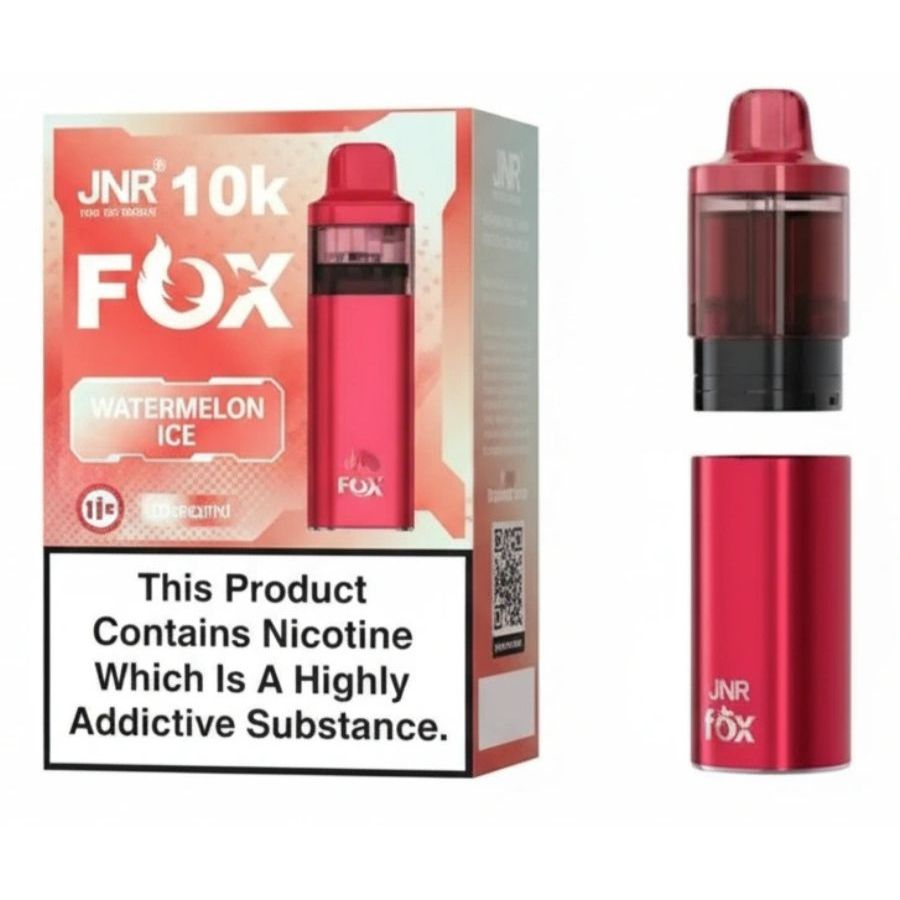 Watermelon Ice Fox 10K Prefilled Pod & Refill by JNR