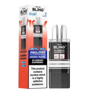 Blue Sour Raspberry Max 10K Prefilled Pod & Refill by The Bling
