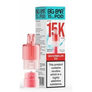Watermelon Ice 15K Pro Prefilled Pod & Refill by Big Bar