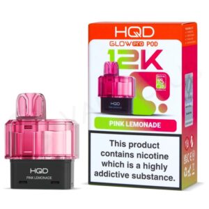 Pink Lemonade Glow Pro 12K Prefilled Pod & Refill by HQD
