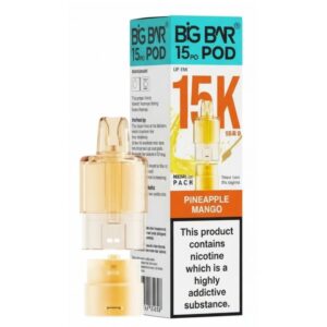 Pineapple Mango 15K Pro Prefilled Pod & Refill by Big Bar