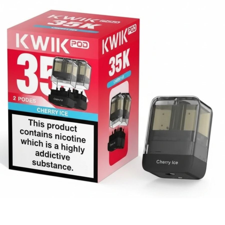 Cherry Ice Kwik 35K Prefilled Pods by Innokin