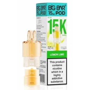 Lemon Lime 15K Pro Prefilled Pod & Refill by Big Bar