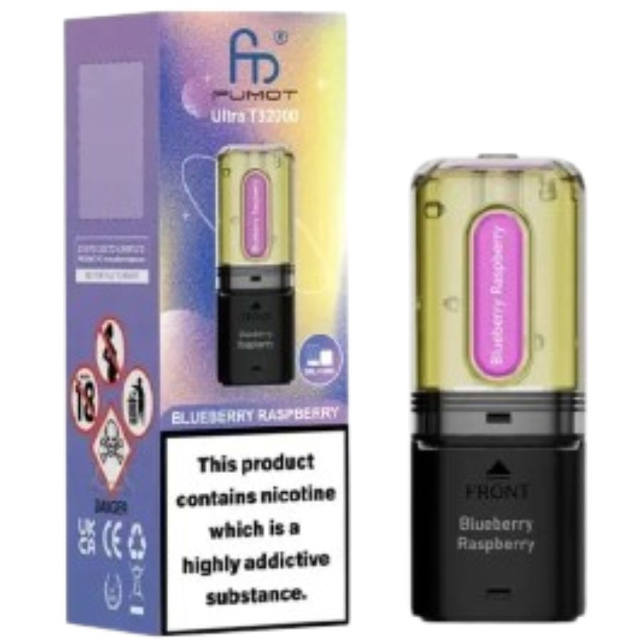 Blueberry Raspberry Ultra T32000 Prefilled Pod & Refill by Fumot