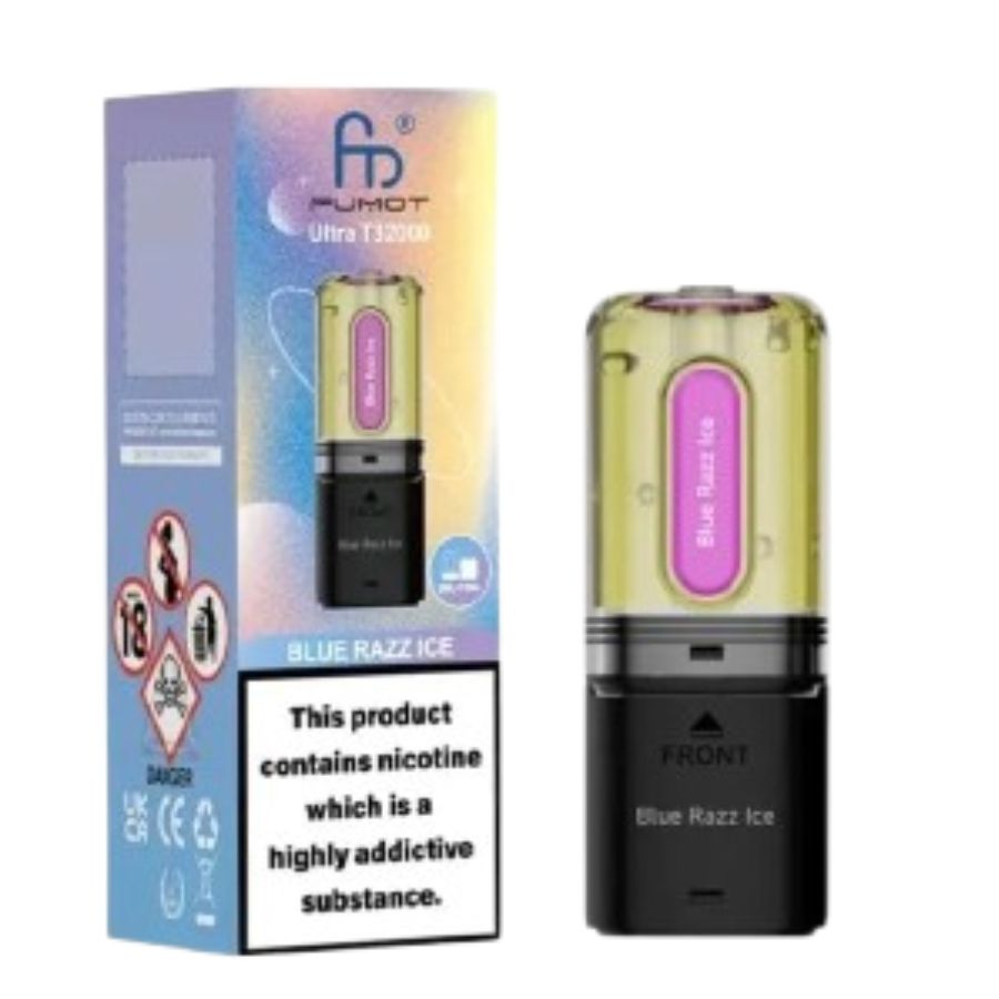 Strawberry Ice Ultra T32000 Prefilled Pod & Refill by Fumot