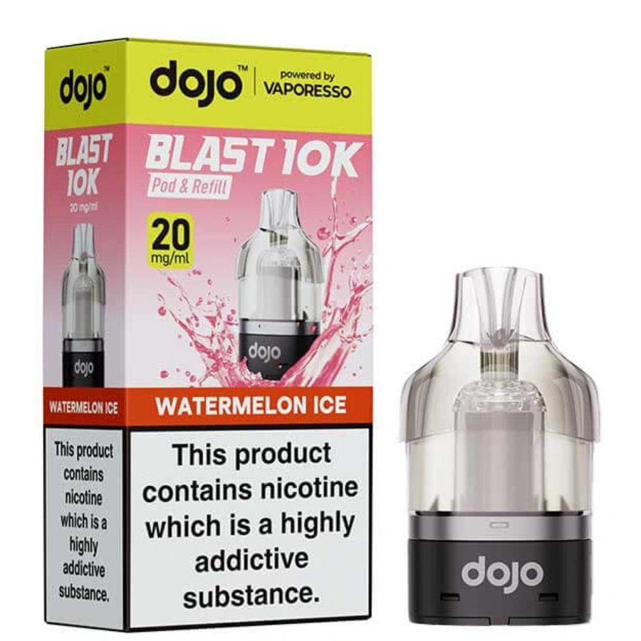 Watermelon Ice Dojo Blast 30K Pro Prefilled Pod & Refill by Vaporesso