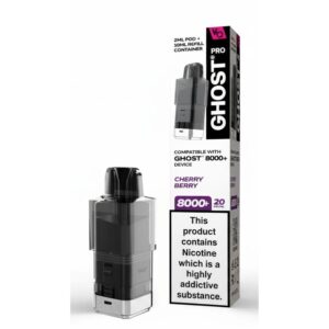 Very Berry Cranberry Pro 8000+ Prefilled Pod & Refill by Ghost