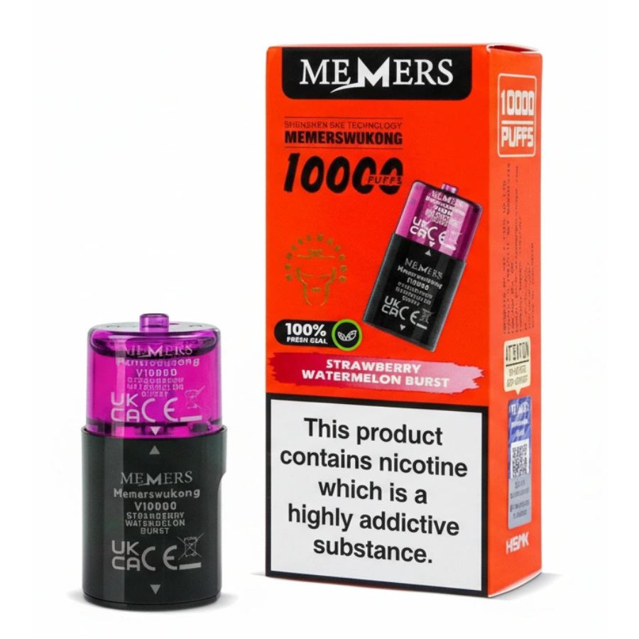 Strawberry Watermelon Burst Wukong V10000 Prefilled Pod & Refill by Memers