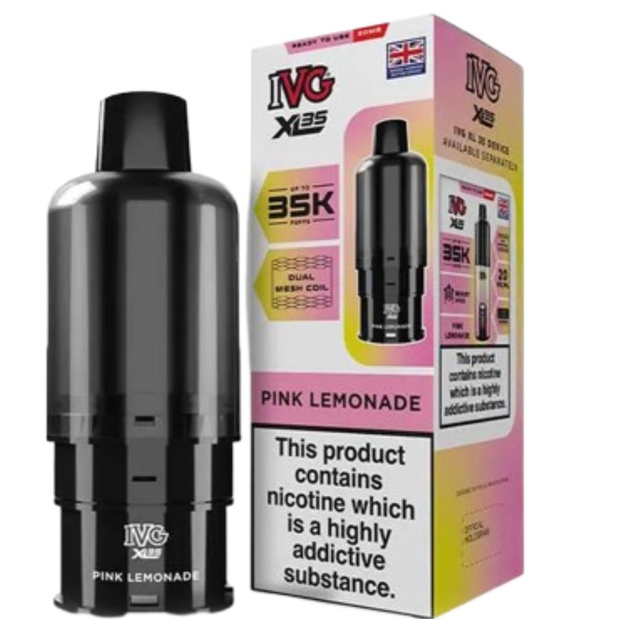 Pink Lemonade XL 35K Prefilled Pod & Refill by IVG