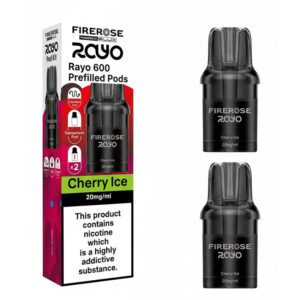 Cherry Ice Rayo 600 Prefilled Pods by Firerose