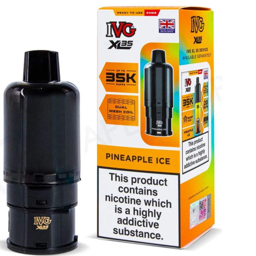 Pineapple Ice XL 35K Prefilled Pod & Refill by IVG