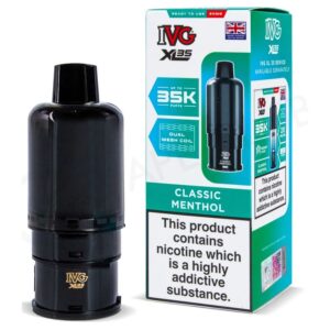 Classic Menthol XL 35K Prefilled Pod & Refill by IVG