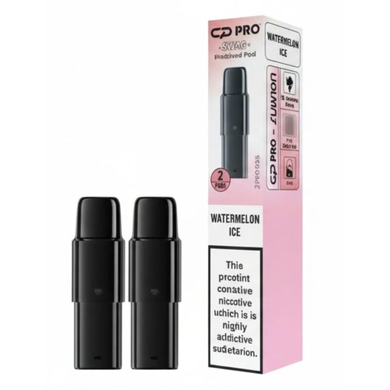 Watermelon Ice CP 600 Prefilled Pods by Crystal Pro