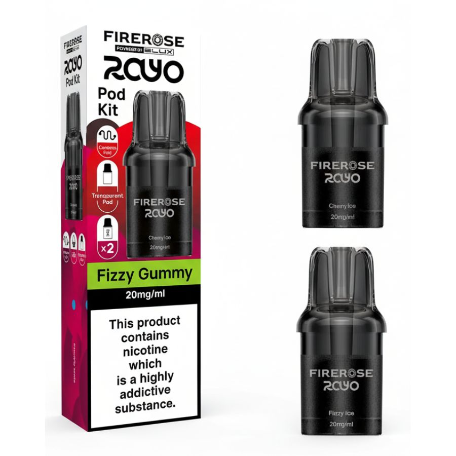 Fizzy Gummy Rayo 600 Prefilled Pods by Firerose