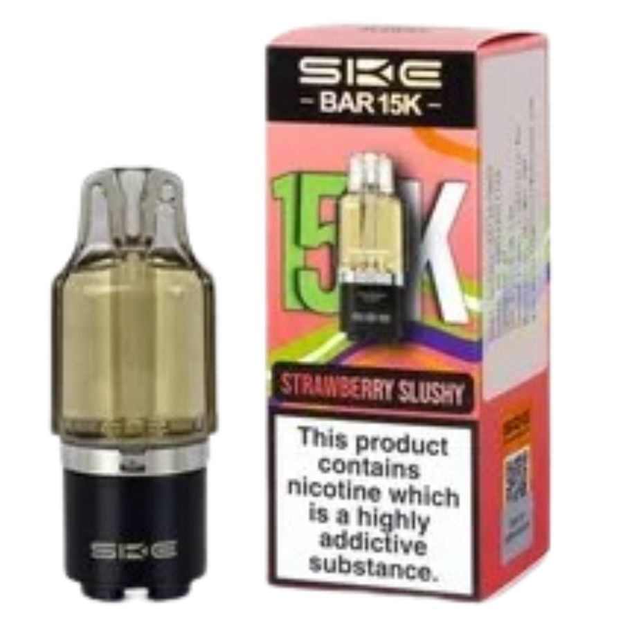 Strawberry Slushy Bar 15K Prefilled Pod & Refill by SKE
