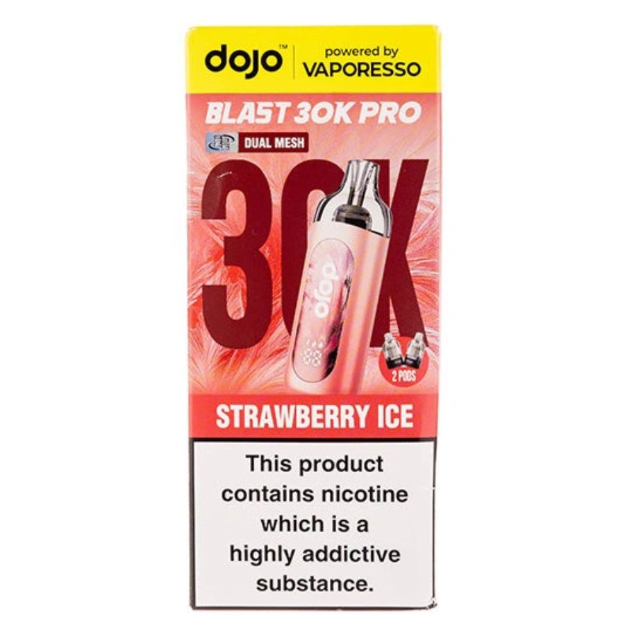 Strawberry Ice Dojo Blast 30K Pro Prefilled Pod & Refill by Vaporesso