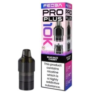 Blue Razz Cherry Pro Plus 10K Prefilled Pod & Refill by Feoba