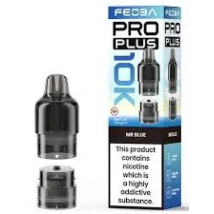 Sour Blue Dust Pro Plus 10K Prefilled Pod & Refill by Feoba