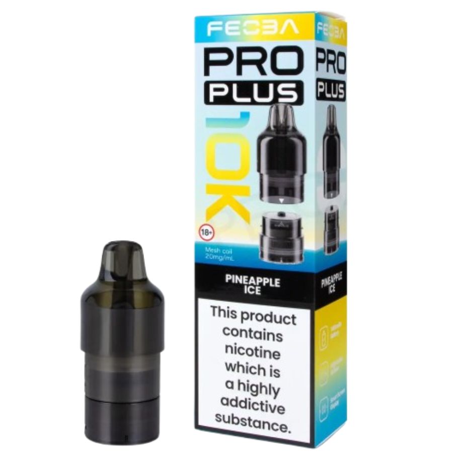 Pineapple Ice Pro Plus 10K Prefilled Pod & Refill by Feoba