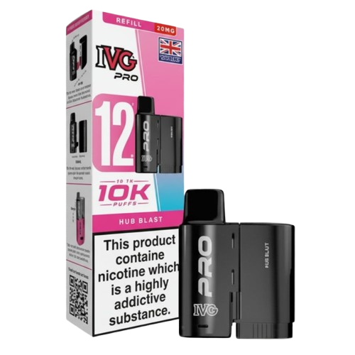 Hub Blast Pro 12 Prefilled Pod & Refill by IVG