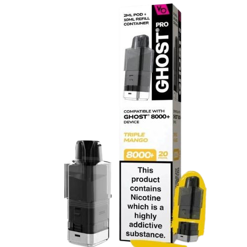 Caribbean Crush Pro 8000+ Prefilled Pod & Refill by Ghost