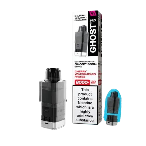 Blue Sour Raspberry Pro 8000+ Prefilled Pod & Refill by Ghost