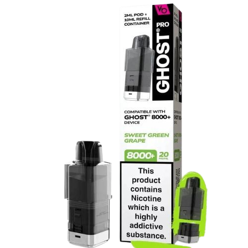 Fresh Mint Pro 8000+ Prefilled Pod & Refill by Ghost