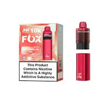 Watermelon Ice Fox 10K Prefilled Pod & Refill by JNR