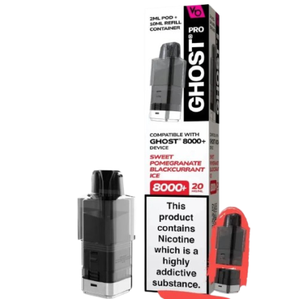 Watermelon Ice Pro 8000+ Prefilled Pod & Refill by Ghost