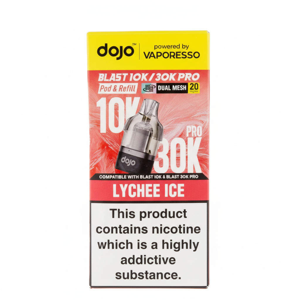 Lychee Ice Dojo Blast 30K Pro Prefilled Pod & Refill by Vaporesso