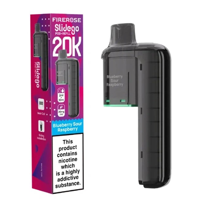 Blueberry Sour Raspberry Slidego 20K Prefilled Pod & Refill by Firerose