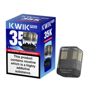 Blueberry Sour Raspberry Kwik 35K Prefilled Pods by Innokin