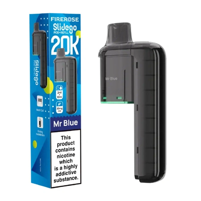 Mr Blue Slidego 20K Prefilled Pod & Refill by Firerose